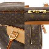 LOUIS VUITTON ルイヴィトン モノグラム ドーヴィル ブラウン M47270 レディース モノグラムキャンバス ハンドバッグ ABランク 中古 銀蔵