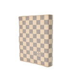 LOUIS VUITTON ルイヴィトン ダミエアズール アジェンダ MM ホワイト R20241 メンズ ダミエキャンバス 手帳カバー Aランク 中古 銀蔵