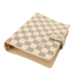 LOUIS VUITTON ルイヴィトン ダミエアズール アジェンダ MM ホワイト R20241 メンズ ダミエキャンバス 手帳カバー Aランク 中古 銀蔵
