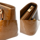LOUIS VUITTON ルイヴィトン モノグラムヴェルニ ヒューストン トート ブロンズ M91122 レディース モノグラムヴェルニ ハンドバッグ Bランク 中古 銀蔵