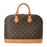 LOUIS VUITTON ルイヴィトン モノグラム アルマ 旧型 ブラウン M51130 レディース モノグラムキャンバス ハンドバッグ Bランク 中古 銀蔵