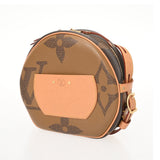 LOUIS VUITTON ルイヴィトン モノグラム リバース ボワットシャポースープル ブラウン M44604 レディース モノグラムジャイアントリバース ショルダーバッグ ABランク 中古 銀蔵