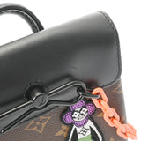 LOUIS VUITTON ルイヴィトン モノグラム モノグラムLVフレンズ スティーマー XS ブラウン M80327 メンズ モノグラムキャンバス ショルダーバッグ Aランク 中古 銀蔵
