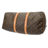 LOUIS VUITTON ルイヴィトン モノグラム キーポル 50 ブラウン M41426 ユニセックス モノグラムキャンバス ボストンバッグ Bランク 中古 銀蔵