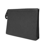 LOUIS VUITTON ルイヴィトン タイガ ポシェット ヴォワヤージュ ノワール M30450 メンズ レザー クラッチバッグ Aランク 中古 銀蔵