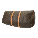 LOUIS VUITTON ルイヴィトン モノグラム キーポル 55 ブラウン M41424 ユニセックス モノグラムキャンバス ボストンバッグ Bランク 中古 銀蔵