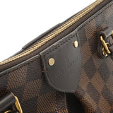 LOUIS VUITTON ルイヴィトン ダミエ シエナ PM ブラウン N41545 レディース ダミエキャンバス ハンドバッグ Bランク 中古 銀蔵
