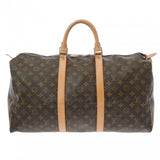 LOUIS VUITTON ルイヴィトン モノグラム キーポル 50 ブラウン M41426 ユニセックス モノグラムキャンバス ボストンバッグ Bランク 中古 銀蔵