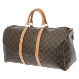LOUIS VUITTON ルイヴィトン モノグラム キーポル 50 ブラウン M41426 ユニセックス モノグラムキャンバス ボストンバッグ Bランク 中古 銀蔵