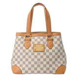 LOUIS VUITTON ルイヴィトン ダミエアズール ハムステッド PM ホワイト N51207 レディース ダミエアズールキャンバス ハンドバッグ Bランク 中古 銀蔵