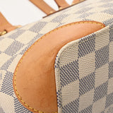 LOUIS VUITTON ルイヴィトン ダミエアズール ハムステッド PM ホワイト N51207 レディース ダミエアズールキャンバス ハンドバッグ Bランク 中古 銀蔵