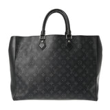 LOUIS VUITTON ルイヴィトン モノグラムエクリプス グランサック 黒/グレー M44733 メンズ モノグラムキャンバス トートバッグ ABランク 中古 銀蔵