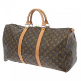 LOUIS VUITTON ルイヴィトン モノグラム キーポル 50 ブラウン M41426 ユニセックス モノグラムキャンバス ボストンバッグ Bランク 中古 銀蔵