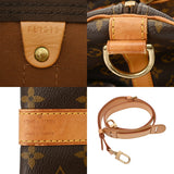 LOUIS VUITTON ルイヴィトン モノグラム キーポル バンドリエール 55 ブラウン M41414 ユニセックス モノグラムキャンバス ボストンバッグ Bランク 中古 銀蔵