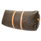 LOUIS VUITTON ルイヴィトン モノグラム キーポル バンドリエール 55 ブラウン M41414 ユニセックス モノグラムキャンバス ボストンバッグ Bランク 中古 銀蔵