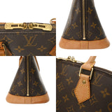 LOUIS VUITTON ルイヴィトン モノグラム アルマ 旧型 ブラウン M51130 レディース モノグラムキャンバス ハンドバッグ Bランク 中古 銀蔵