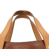 LOUIS VUITTON ルイヴィトン モノグラムヴェルニ リード MM ブロンズ M91143 レディース ヴェルニ ハンドバッグ Bランク 中古 銀蔵