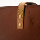 LOUIS VUITTON ルイヴィトン モノグラムヴェルニ リード MM ブロンズ M91143 レディース ヴェルニ ハンドバッグ Bランク 中古 銀蔵
