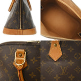 LOUIS VUITTON ルイヴィトン モノグラム アルマ 旧型 ブラウン M51130 レディース モノグラムキャンバス ハンドバッグ Bランク 中古 銀蔵