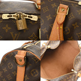 LOUIS VUITTON ルイヴィトン モノグラム キーポル バンドリエール 55 ブラウン M41414 ユニセックス モノグラムキャンバス ボストンバッグ Bランク 中古 銀蔵