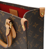 LOUIS VUITTON ルイヴィトン モノグラム サックプラ BB 旧型 2WAY ブラウン M45847 ユニセックス モノグラムキャンバス トートバッグ ABランク 中古 銀蔵