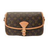 LOUIS VUITTON ルイヴィトン モノグラム ソローニュ ブラウン M42250 レディース モノグラムキャンバス ショルダーバッグ ABランク 中古 銀蔵