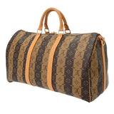 LOUIS VUITTON ルイヴィトン モノグラムストライプ キーポル バンドリエール 50 NIGOコラボ M45967 ユニセックス モノグラムキャンバス ボストンバッグ Aランク 中古 銀蔵