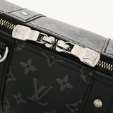 LOUIS VUITTON ルイヴィトン モノグラムエクリプス シティキーポル ブラック/グレー M45936 メンズ モノグラムエクリプス/モノグラムリバース ショルダーバッグ Aランク 中古 銀蔵