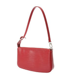 LOUIS VUITTON ルイヴィトン エピ ポシェット アクセソワール フューシャ M40777 レディース レザー アクセサリーポーチ Aランク 中古 銀蔵