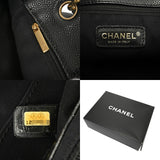 CHANEL シャネル マトラッセ PST プチショッピングトート ブラック A50994 レディース キャビアスキン トートバッグ Aランク 中古 銀蔵