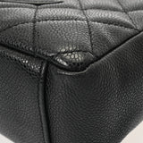 CHANEL シャネル マトラッセ PST プチショッピングトート ブラック A50994 レディース キャビアスキン トートバッグ Aランク 中古 銀蔵