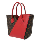 LOUIS VUITTON ルイヴィトン モノグラム キモノ PM 2WAY ノワール M41856 レディース モノグラムキャンバス レザー トートバッグ ABランク 中古 銀蔵