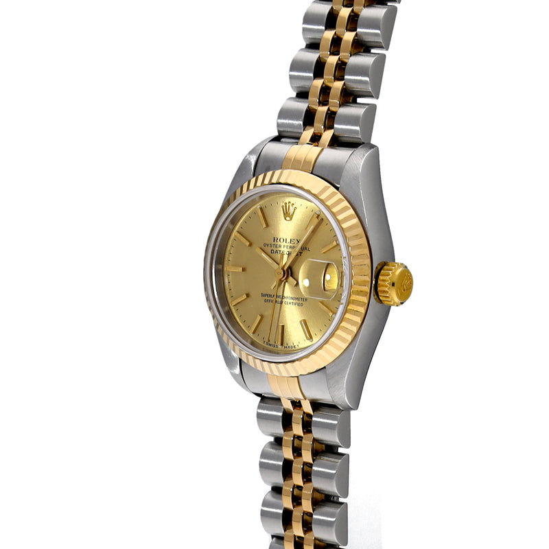ロレックス デイトジャスト レディース 腕時計 69173 ROLEX 中古