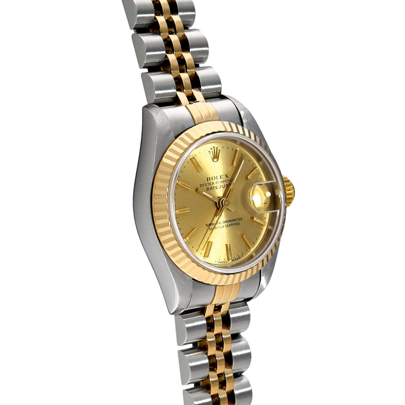 ロレックス デイトジャスト 69173 タペストリー E番 レディース ロレックス デイトジャスト レディース 腕時計 69173 ROLEX 中古