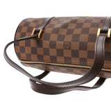 LOUIS VUITTON ルイヴィトン ダミエ パピヨン PM ブラウン N51304 レディース ダミエキャンバス ハンドバッグ ABランク 中古 銀蔵