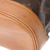 LOUIS VUITTON ルイヴィトン モノグラム モンスリ MM ブラウン M51136 レディース モノグラムキャンバス リュック・デイパック Bランク 中古 銀蔵