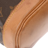 LOUIS VUITTON ルイヴィトン モノグラム モンスリ MM ブラウン M51136 レディース モノグラムキャンバス リュック・デイパック Bランク 中古 銀蔵