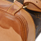 LOUIS VUITTON ルイヴィトン モノグラム モンスリ MM ブラウン M51136 レディース モノグラムキャンバス リュック・デイパック Bランク 中古 銀蔵