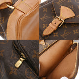 LOUIS VUITTON ルイヴィトン モノグラム モンスリ MM ブラウン M51136 レディース モノグラムキャンバス リュック・デイパック Bランク 中古 銀蔵