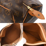 LOUIS VUITTON ルイヴィトン モノグラム スピーディ 35 旧型 ブラウン M41524 レディース モノグラムキャンバス ハンドバッグ ABランク 中古 銀蔵