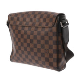LOUIS VUITTON ルイヴィトン ダミエ ディストリクトPM NM ブラウン N41031 メンズ ダミエキャンバス ショルダーバッグ ABランク 中古 銀蔵
