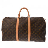 LOUIS VUITTON ルイヴィトン モノグラム キーポル 50 ブラウン M41426 ユニセックス モノグラムキャンバス ボストンバッグ ABランク 中古 銀蔵