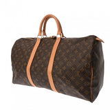 LOUIS VUITTON ルイヴィトン モノグラム キーポル 50 ブラウン M41426 ユニセックス モノグラムキャンバス ボストンバッグ ABランク 中古 銀蔵