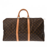LOUIS VUITTON ルイヴィトン モノグラム キーポル 50 ブラウン M41426 ユニセックス モノグラムキャンバス ボストンバッグ ABランク 中古 銀蔵