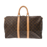 LOUIS VUITTON ルイヴィトン モノグラム キーポル バンドリエール 45 2WAY ブラウン M41418 ユニセックス モノグラムキャンバス ボストンバッグ ABランク 中古 銀蔵