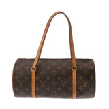 LOUIS VUITTON ルイヴィトン モノグラム パピヨン GM ブラウン M51385 レディース モノグラムキャンバス ハンドバッグ Bランク 中古 銀蔵