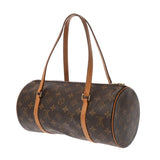 LOUIS VUITTON ルイヴィトン モノグラム パピヨン GM ブラウン M51385 レディース モノグラムキャンバス ハンドバッグ Bランク 中古 銀蔵