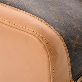 LOUIS VUITTON ルイヴィトン モノグラム アルマ 旧型 ブラウン M51130 レディース モノグラムキャンバス ハンドバッグ ABランク 中古 銀蔵