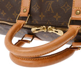 LOUIS VUITTON ルイヴィトン モノグラム キーポル 55 ブラウン M41424 ユニセックス モノグラムキャンバス ボストンバッグ Bランク 中古 銀蔵