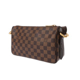LOUIS VUITTON ルイヴィトン ダミエ ラヴェッロ GM 2WAY ブラウン N60006 レディース ダミエキャンバス ショルダーバッグ ABランク 中古 銀蔵